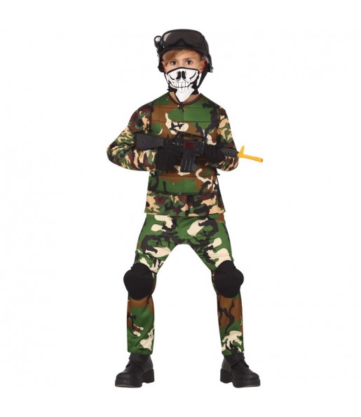 Disfraz de Militar de Asalto para niño