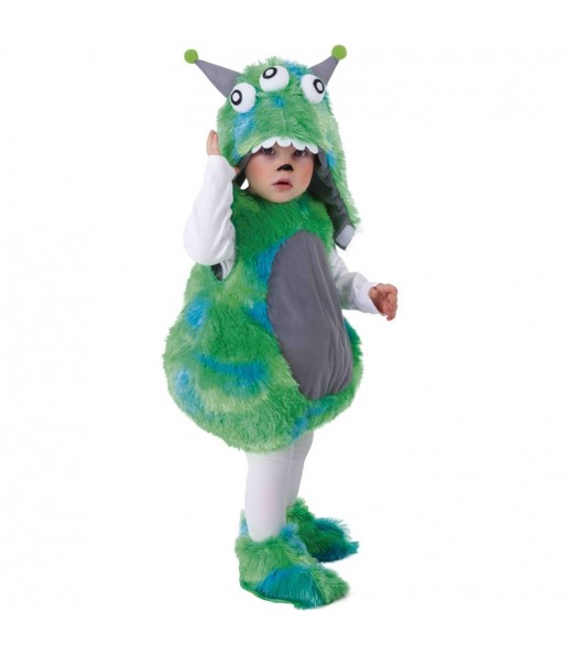 Disfraz de Monstruo verde para bebé