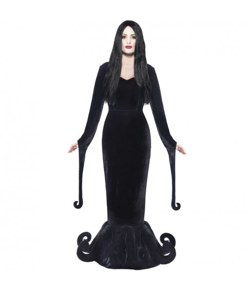 Disfraz de Morticia The Addams Family para mujer