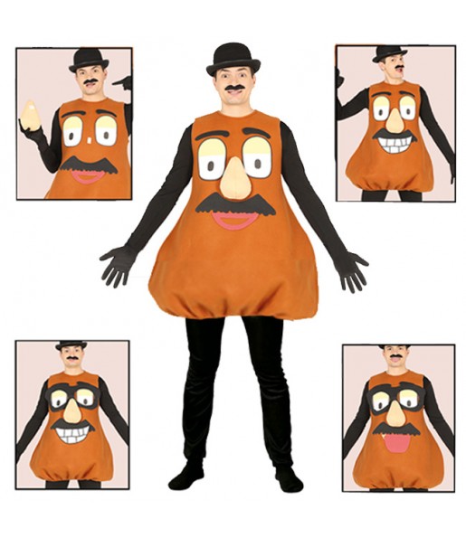 Disfraz de Mr Potato para adulto
