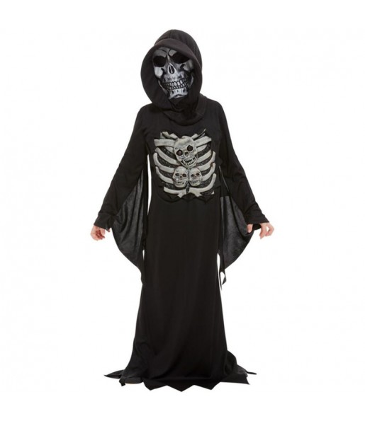 Disfraz de Muerte esqueleto para niño