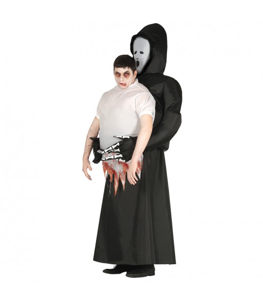 Disfraz de Muerte Halloween a hombros