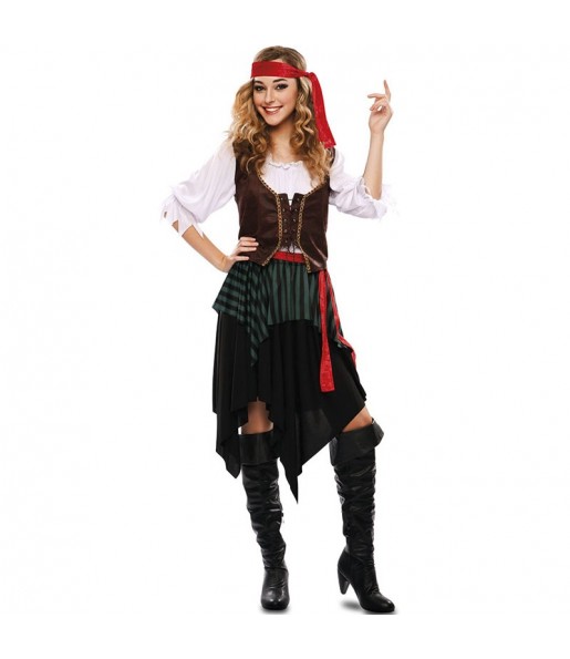 Disfraz de Mujer Pirata barato