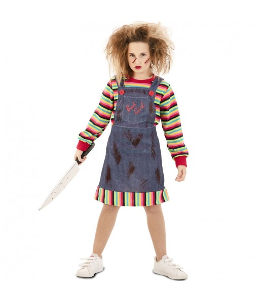 Disfraz de Muñeca diabólica Chucky para niña