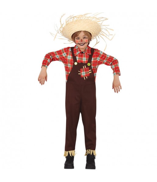 Disfraz de Muñeco Espantapájaros para niño