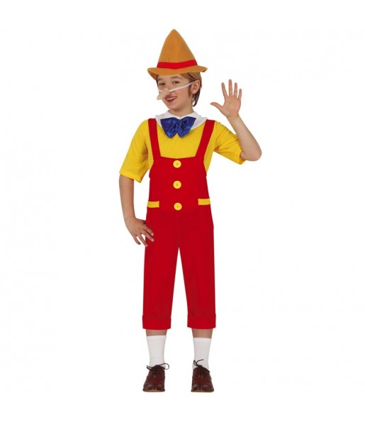 Disfraz de Muñeco Pinocho para niño