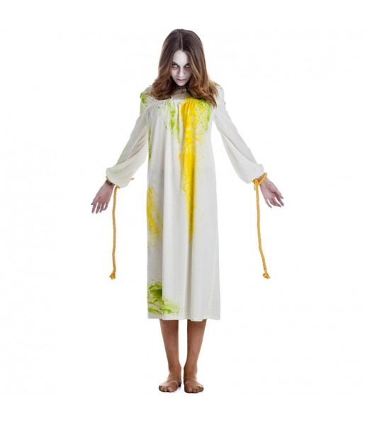 Disfraz de Niña del Exorcista poseída para mujer
