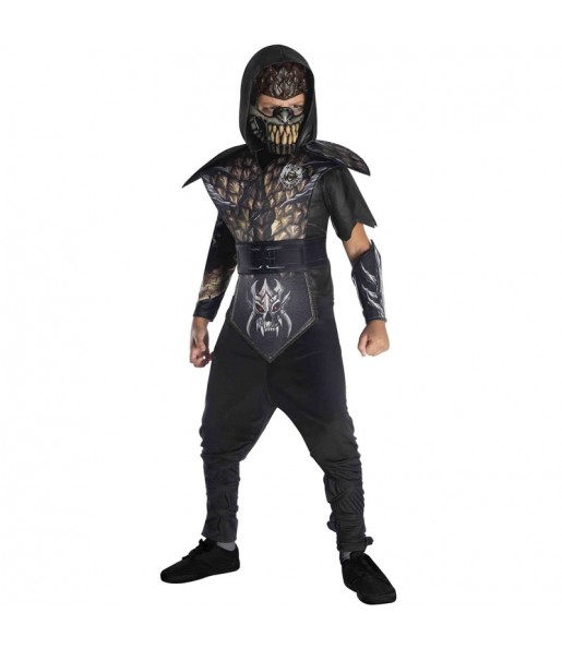 Disfraz de Ninja infernal para niño