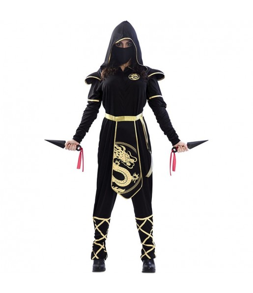 Disfraz de Ninja Warrior para mujer