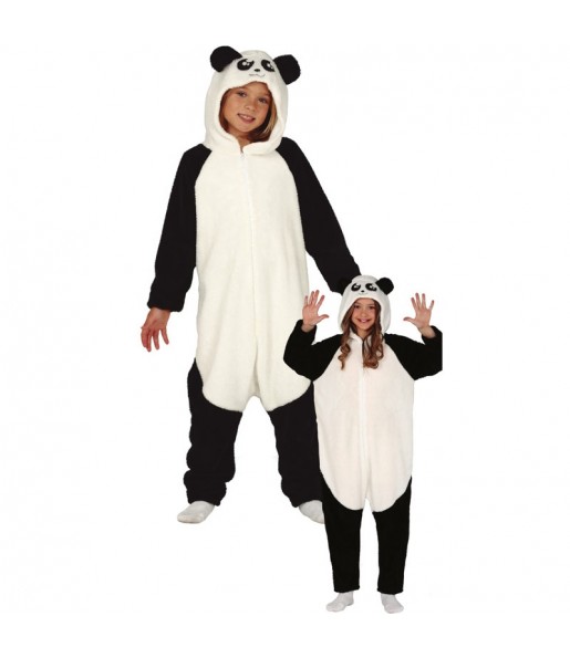 Disfraz de Oso Panda Kigurumi para niños