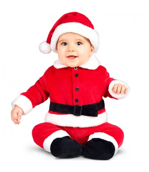 Disfraz de Papá Noel Rojo para bebé