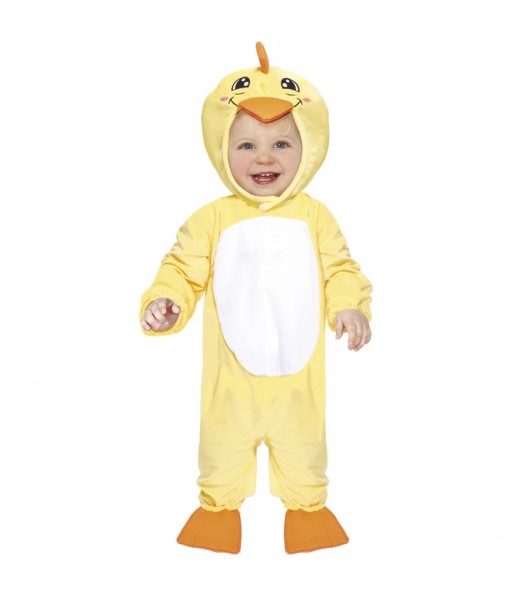 Disfraz de Pato amarillo para bebé