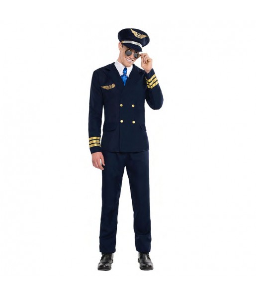 Disfraz de Piloto de Avión para hombre