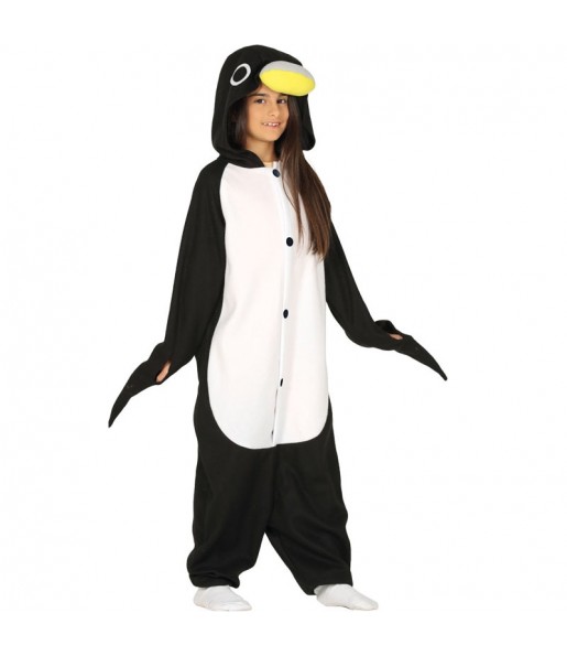 Disfraz de Pingüino Kigurumi para niños