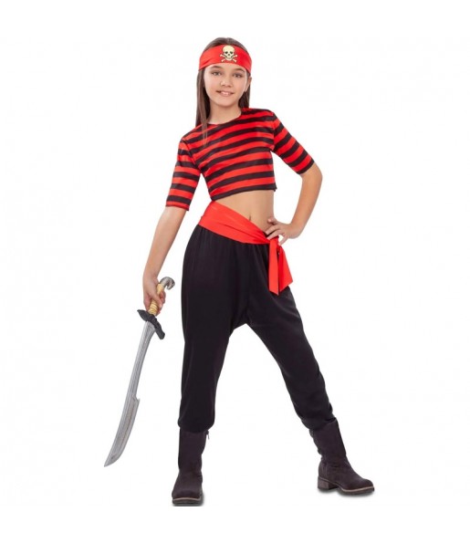 Disfraz de Pirata del Tesoro para niña