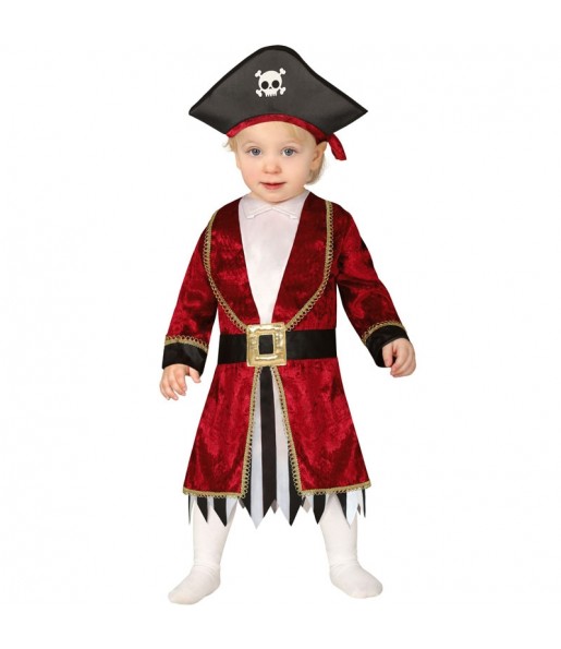 Disfraz de Pirata caribeño para bebé