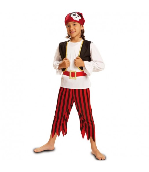 Disfraz de Pirata clásico para niño