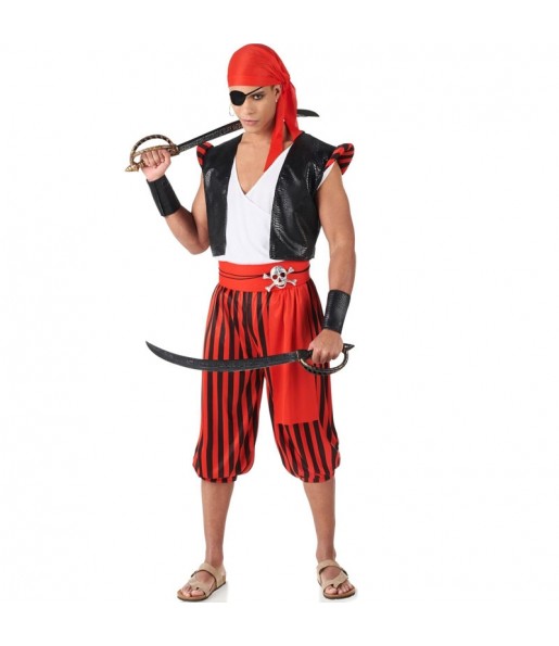 Disfraz de Pirata Isla Tortuga para hombre
