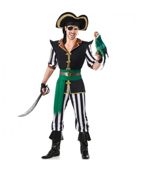 Disfraz de Pirata Parrot para hombre