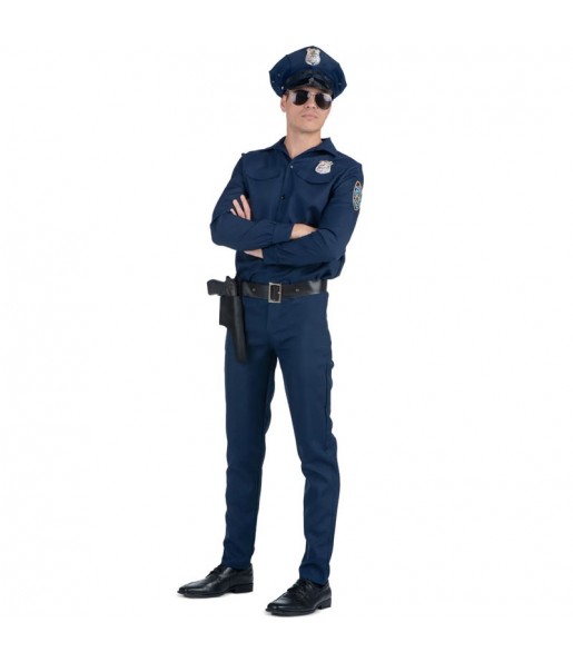 Disfraz de Policía norteamericano para hombre
