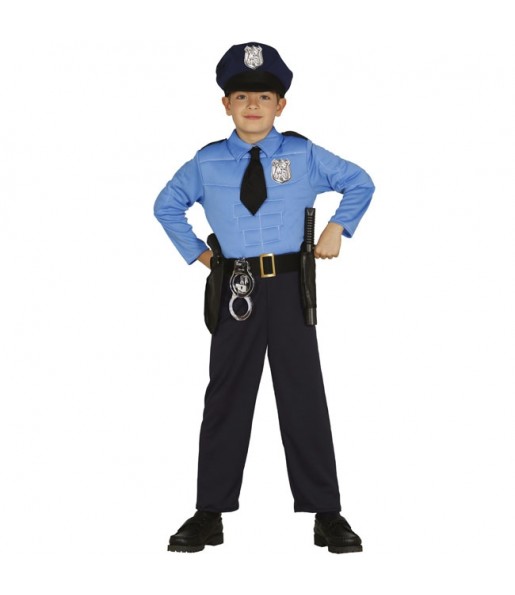 Disfraz de Policía clásico para niño