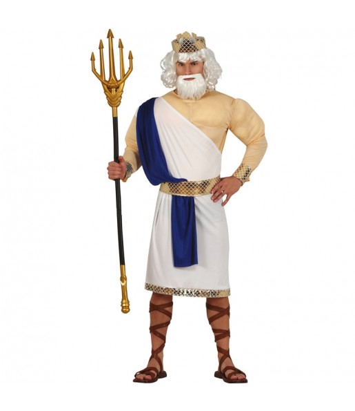 disfraz dios griego adulto
