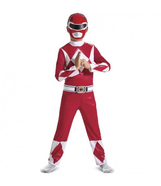 Disfraz de Power Ranger deluxe para niño