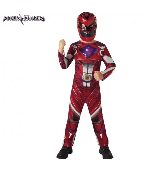 Disfraz de Power Ranger Rojo para niño