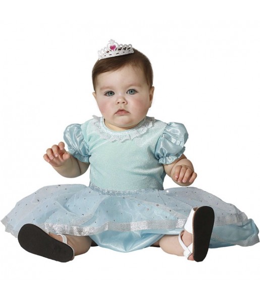 Disfraz de Princesa Azul para bebé