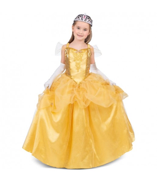 Disfraz de Princesa Bella encantada para niña