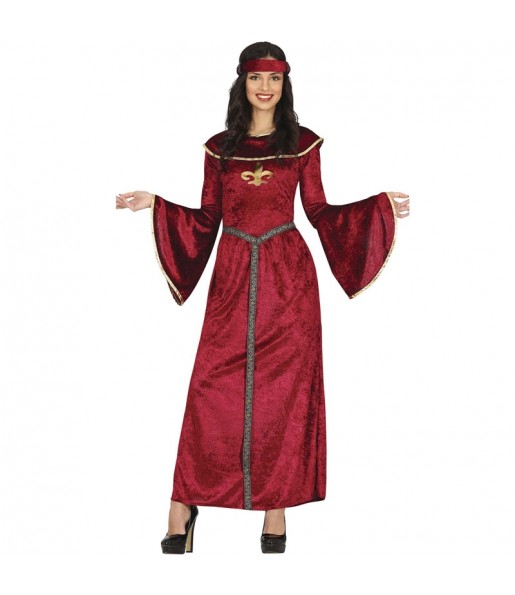 Disfraz de Princesa Medieval Isolda para mujer
