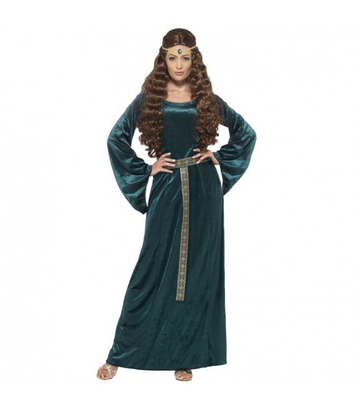 Disfraz de Princesa Medieval Leonilde para mujer