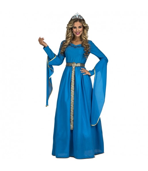 Disfraz de Princesa Medieval Leonor para mujer