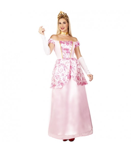 Disfraz de Princesa Peach para mujer