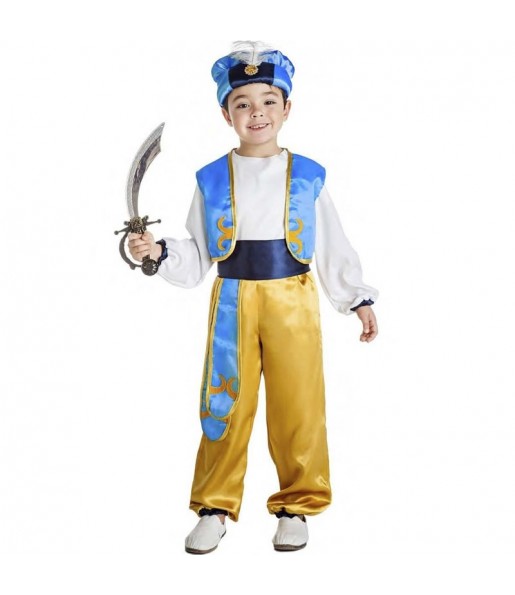 Disfraz de Príncipe árabe Aladino para niño
