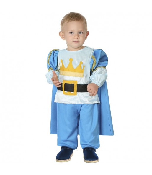 Disfraz de Príncipe azul para bebé