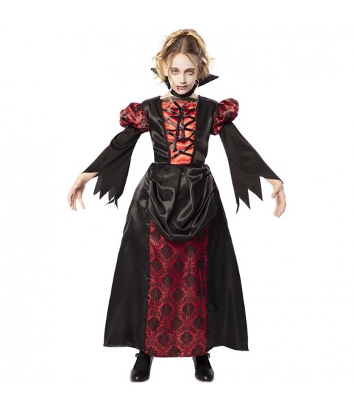 Disfraz de Reina Vampira para niña 