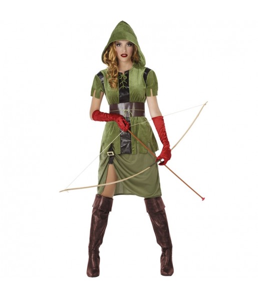 Disfraz de Robin Hood para mujer