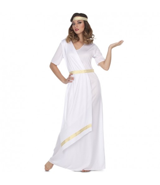 Disfraz de Romana Blanca para mujer
