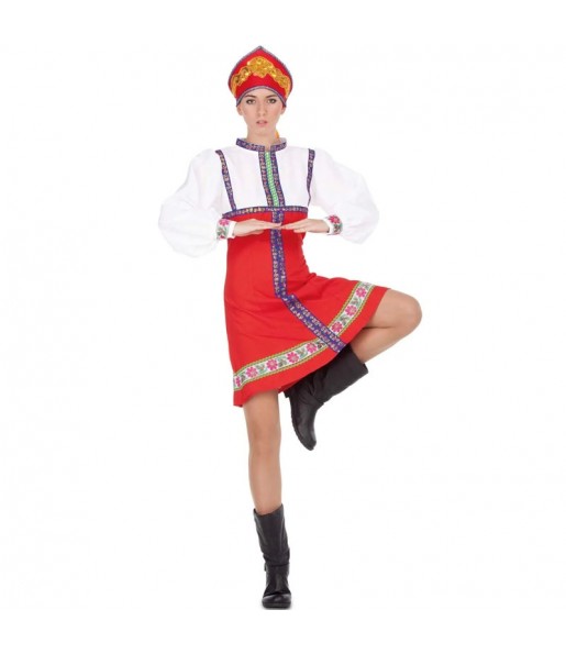Disfraz de Rusa clásica para mujer