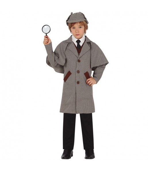 Disfraz de Sherlock Holmes para niño