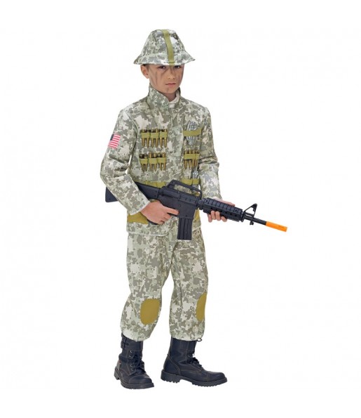 Disfraz de Soldado Marine para niño