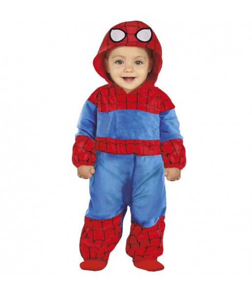 Disfraz de Spiderman calentito para bebé