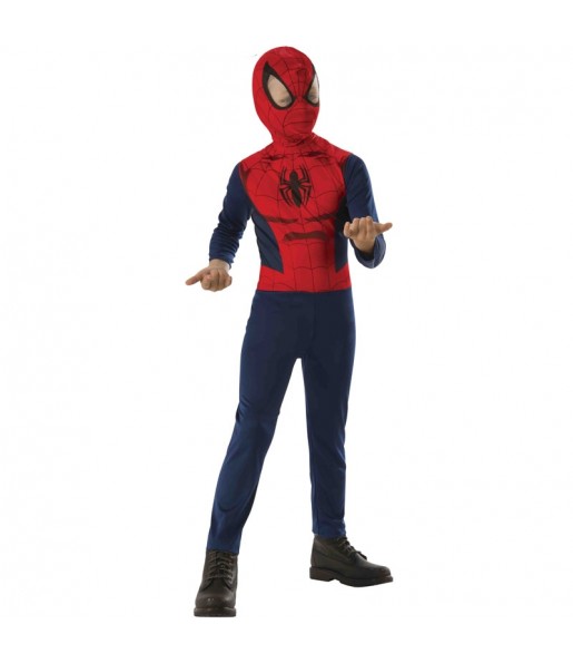 Disfraz de Superhéroe Spiderman classic para niño