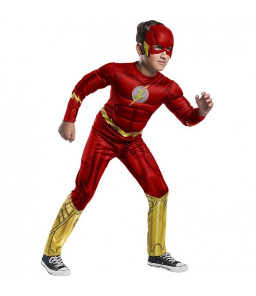 Disfraz de The Flash Deluxe para niño