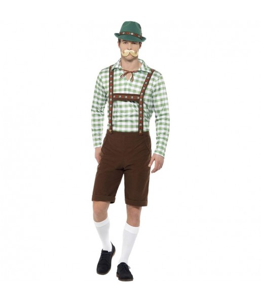 Disfraz de Tirolés Oktoberfest verde para hombre