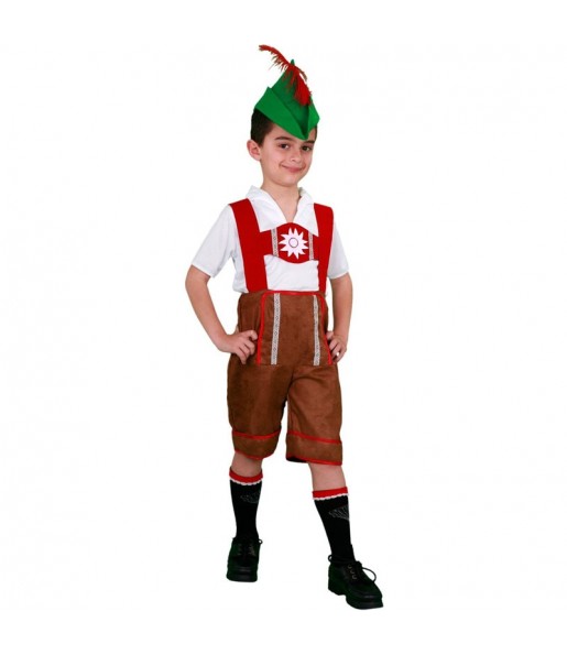 Disfraz de Tirolés para niño