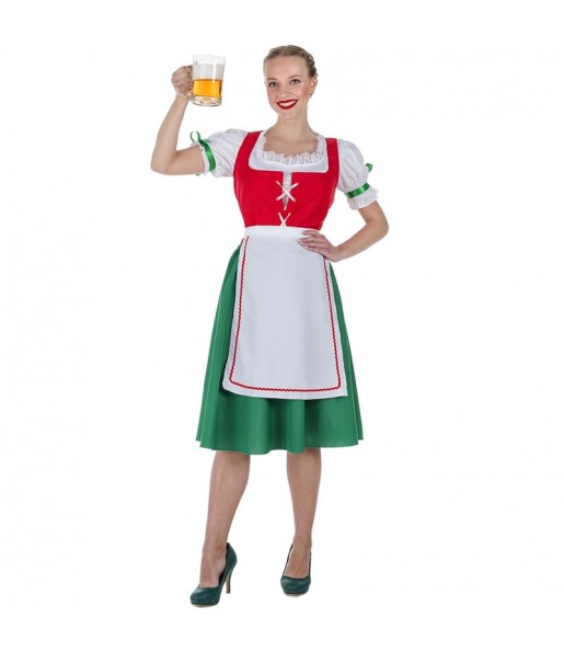 Disfraz de Alemana Oktoberfest cerveza