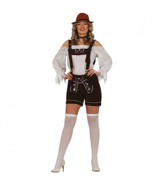 Disfraz de Tirolesa Oktoberfest para mujer