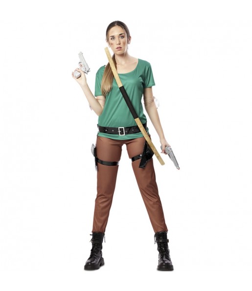 Disfraz de Tomb Raider reloaded para mujer